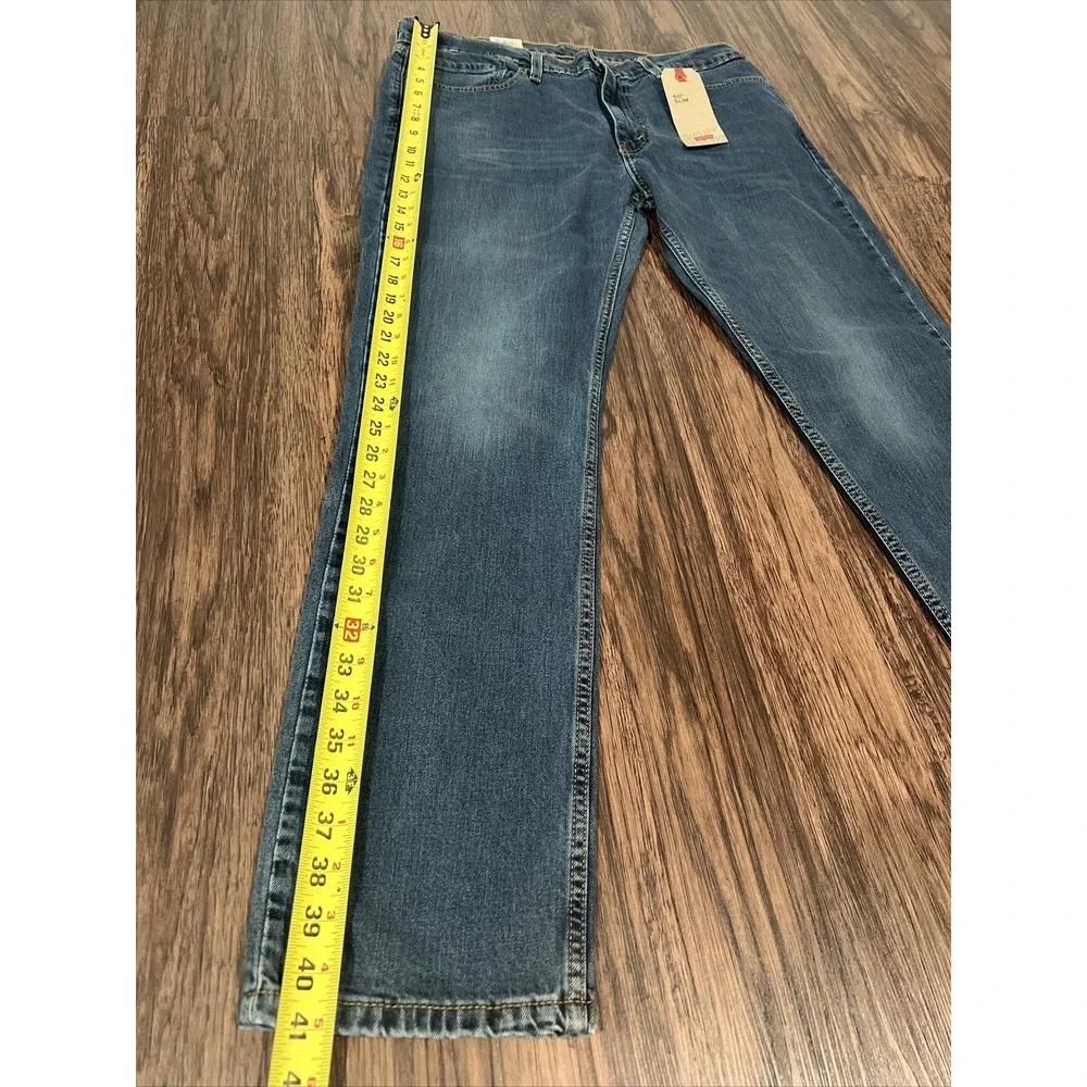 Levi's 511 Slim Fit Jeans W\Stretch Blue Men's Sizes NWT MSRP$69.50